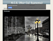 Tablet Screenshot of norcalsystems.net